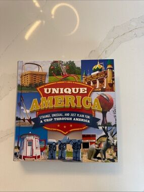 Unique America Coffee Table Book - Colorful Cover
